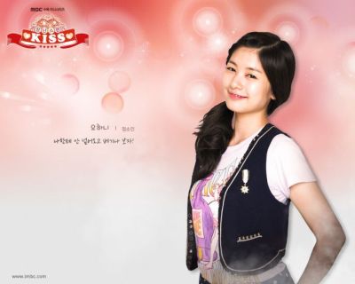Jung So Min, Naughty Kiss Wallpaper